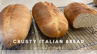 How to Make Italian Bread  Basic Easy Italian Bread Recipe [upl. by Ayana]