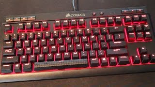 Corsair K63 Compact Mechanical Keyboard Review [upl. by Ellimaj]