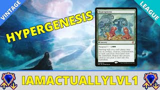 Can a Legacy deck work in Vintage  Hypergenesis Combo [upl. by Ventura]