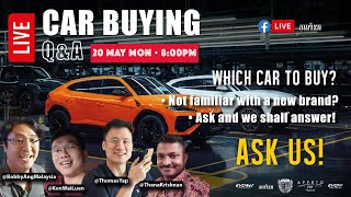 Weekly LIVE Car Buying QampA  Evomalaysiacom 2052024 [upl. by Sollars]