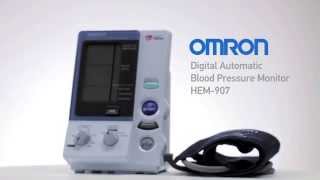 Omron Digital Automatic Blood Pressure Monitor HEM907 [upl. by Ornas888]