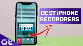 Top 5 Best Audio Recorder Apps for iPhone amp iPad  Guiding Tech [upl. by Willette]