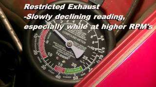 How to Use a Vacuum Gauge to Diagnose Engine Problems [upl. by Holt989]