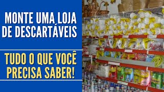 Como montar uma loja de descartáveis [upl. by Artied]