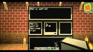 Уроки Minecraft ComputerCraft Урок 12 Мониторы [upl. by Blanca]