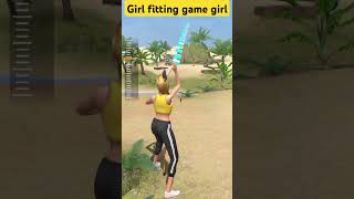 Girl fitting game girl gaming shortvideo [upl. by Bret]