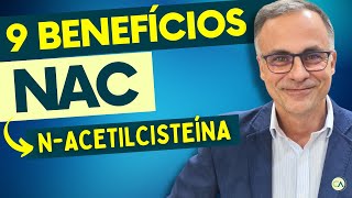 NAC Nacetilcisteína POTENTE ANTIOXIDANTE e ANTIINFLAMATÓRIO [upl. by Akemahs951]