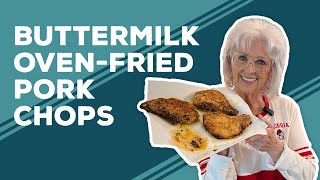 Love amp Best Dishes Buttermilk OvenFried Pork Chops Recipe  Comfort Food Recipe [upl. by Hermes190]