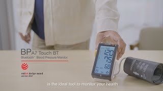 Microlife BP A7 Touch BT Bluetooth blood pressure monitor with stroke risk detection EU Version [upl. by Cedric741]