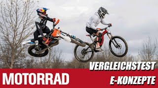 KTM Freeride E XC und Ducati MIG RR E Bike Vergleichstest EKonzepte [upl. by Ramel]