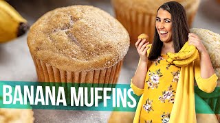 Moms Easy Banana Muffins [upl. by Ayekat509]