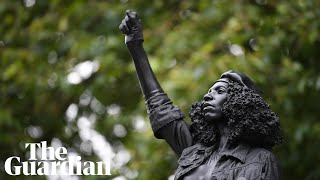 Iconic residents react to Black Lives Matter statue replacing Edward Colston in Bristol [upl. by Ymled482]