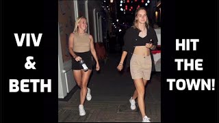 BETH MEAD AND VIVIANNE MIEDEMA MATCHING OUTFITS GREECE VACATIONS LOOKING AMAZING [upl. by Sebbie694]