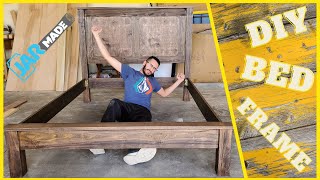 How To Make A Bed Frame  Full Size [upl. by Ueih]