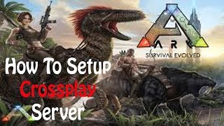 Ark Survival Evolved  How To Host PC Server For Xbox One With Admin Commands And CrossPlay [upl. by Chasse]