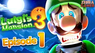 Luigis Mansion 3 Gameplay Walkthrough Part 1  Luigis Vacation The Last Resort [upl. by Colfin]