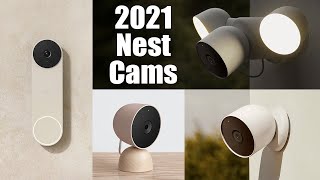 First Look at the 2021 Google Nest Cameras [upl. by Elleivap]