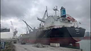 MV ANTHEA V ANNABA LOADING CLINKER 2 [upl. by Casavant738]