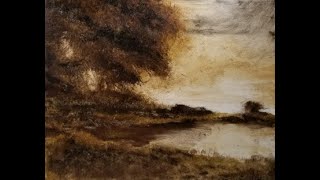 Landscape Oil Tutorial 69 Tonalism [upl. by Nayab]