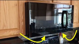 How to replace microwave stove surface lights  GEWhirlpoolLGSamsung [upl. by Assened302]