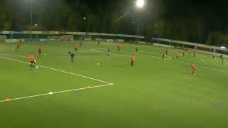 Fussballtraining Passübung mit Anlaufverhalten [upl. by Iman791]