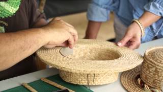 Weaving from the Heart A Lauhala Hat Weaving Documentary [upl. by Aicnelav]