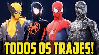 Marvels SpiderMan 2  Todas as Roupas [upl. by Spiers]