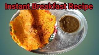 Daily के इस भागम  भाग life में बनाए Instant Healthy Breakfast 10 min Breakfast Recipe Oats Chilla [upl. by Nnayd757]