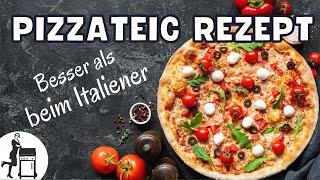 Pizzateig machen – genauso gut wie beim Italiener  Die Frau am Grill [upl. by Ibor]