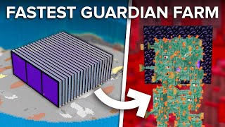 How To Build a 600000 Items Perh Guardian Farm in Minecraft [upl. by Irotal40]