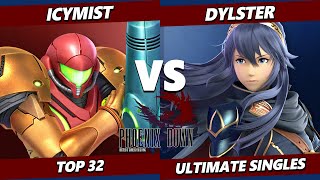 Phoenix Down  IcyMist Samus Vs Dylster Lucina Smash Ultimate  SSBU [upl. by Cardinal844]