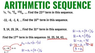 Arithmetic Sequence  Civil Service Exam Reviewer [upl. by Casilde]