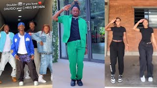 Chris Brown ft Davido  Hmmm  Best dance challenge 2024 on TikTok  competition between dancers [upl. by Lotti984]