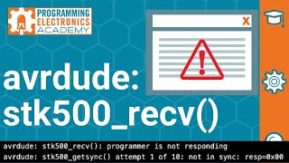 Fix avrdude stk500recv programmer is not responding [upl. by Luapnaej]