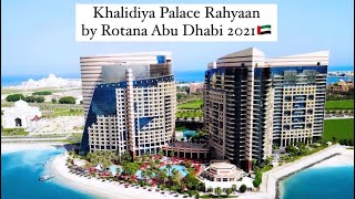 Staycation  Khalidiya Palace Rahyaan by Rotana Abu Dhabi 2021 🇦🇪 [upl. by Ahsuas914]