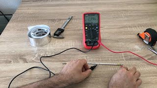 How to measure relative permittivity of insulation material  PVC amp Teflon [upl. by Gavrila699]