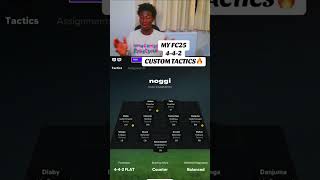BEST 442 CUSTOM TACTICS IN FC24 eafc24 eafc25 fc24 fc25 fut proclubs ultimateteam [upl. by Onairam]