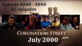 Coronation Street  July 2000 reupload [upl. by Pirali926]