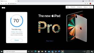 WeTransfer Tutorial  Transfer Large Files Online [upl. by Perkoff168]