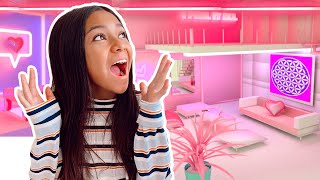 Room Tour NayVees DREAM ROOM Makeover 13th Birthday SurPrise [upl. by Nitfa]