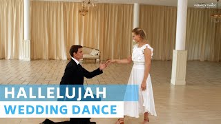 Hallelujah  Alexandra Burke  Wedding Dance Choreography I Viennese Waltz I Elegant First Dance [upl. by Tarsus706]