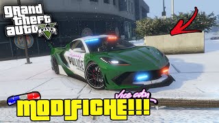 LA SUPER DELLA POLIZIA DI VICE CITY  MODIFICHE COQUETTE D10 DELLA POLIZIA  GTA 5 ONLINE [upl. by Rapsag316]