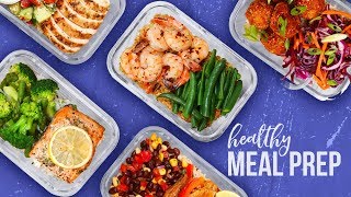 5 Healthy MEAL PREP Ideas  BackToSchool 2017 [upl. by Mercola518]