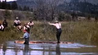 USFS  Historical Footage Clearwater Log Drives  1938 [upl. by Hterrag313]