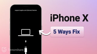 How to Fix supportapplecomiphonerestore on iPhone X 2024 [upl. by Anisirhc484]