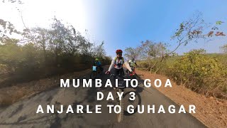 Mumbai to Goa Cycling Journey Day 3 [upl. by Euqininod]