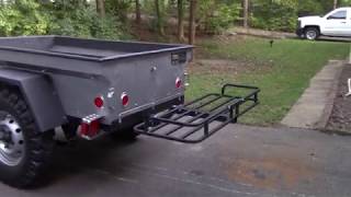 Overlanding Bugout Trailer Build M416 Trailer Part 9 [upl. by Lonyer]