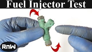 How to Find a Bad Fuel Injector  Operation Testing Using a Screwdriver Plus Testing for Resistance [upl. by Stempson]