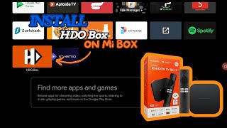 How to Install HDO Box APK on Mi Box Android TV Box and Firestick [upl. by Beaufert]