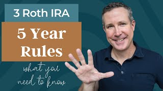 Roth IRA Five Year Rules What You Should Know [upl. by Ehcrop]